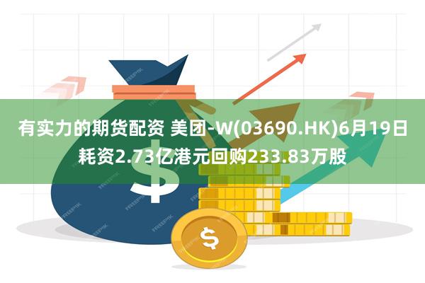 有实力的期货配资 美团-W(03690.HK)6月19日耗资2.73亿港元回购233.83万股