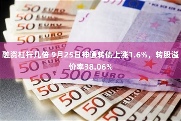 融资杠杆几倍 9月25日神通转债上涨1.6%，转股溢价率38.06%