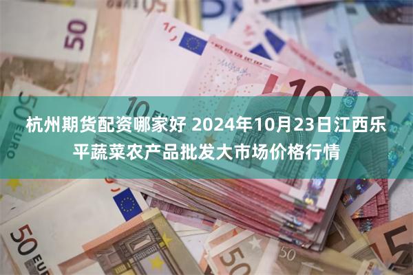 杭州期货配资哪家好 2024年10月23日江西乐平蔬菜农产品批发大市场价格行情