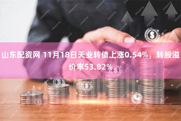 山东配资网 11月18日天业转债上涨0.54%，转股溢价率53.82%